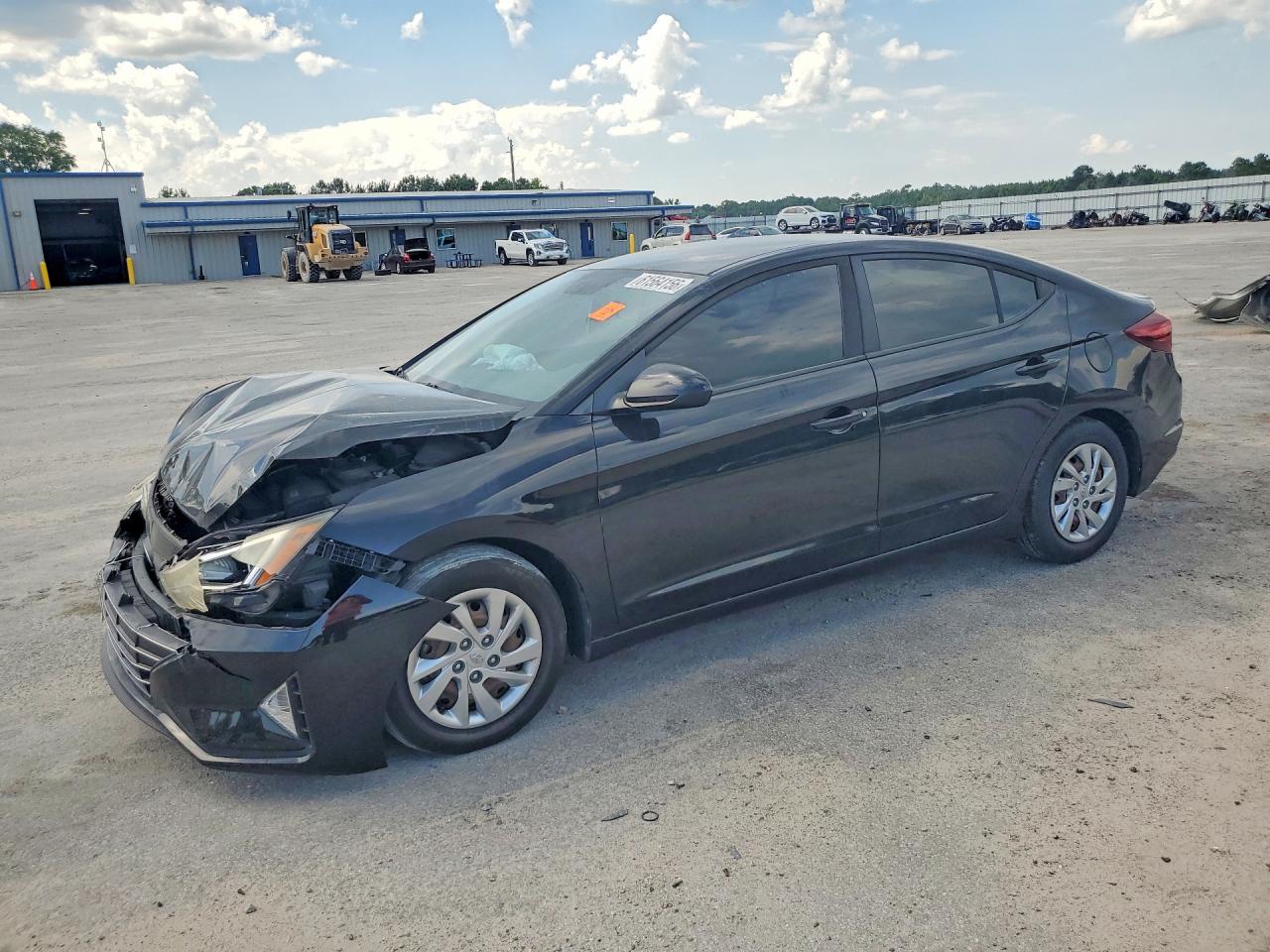 2019 Hyundai Elantra Se Black vin: KMHD74LF8KU842421