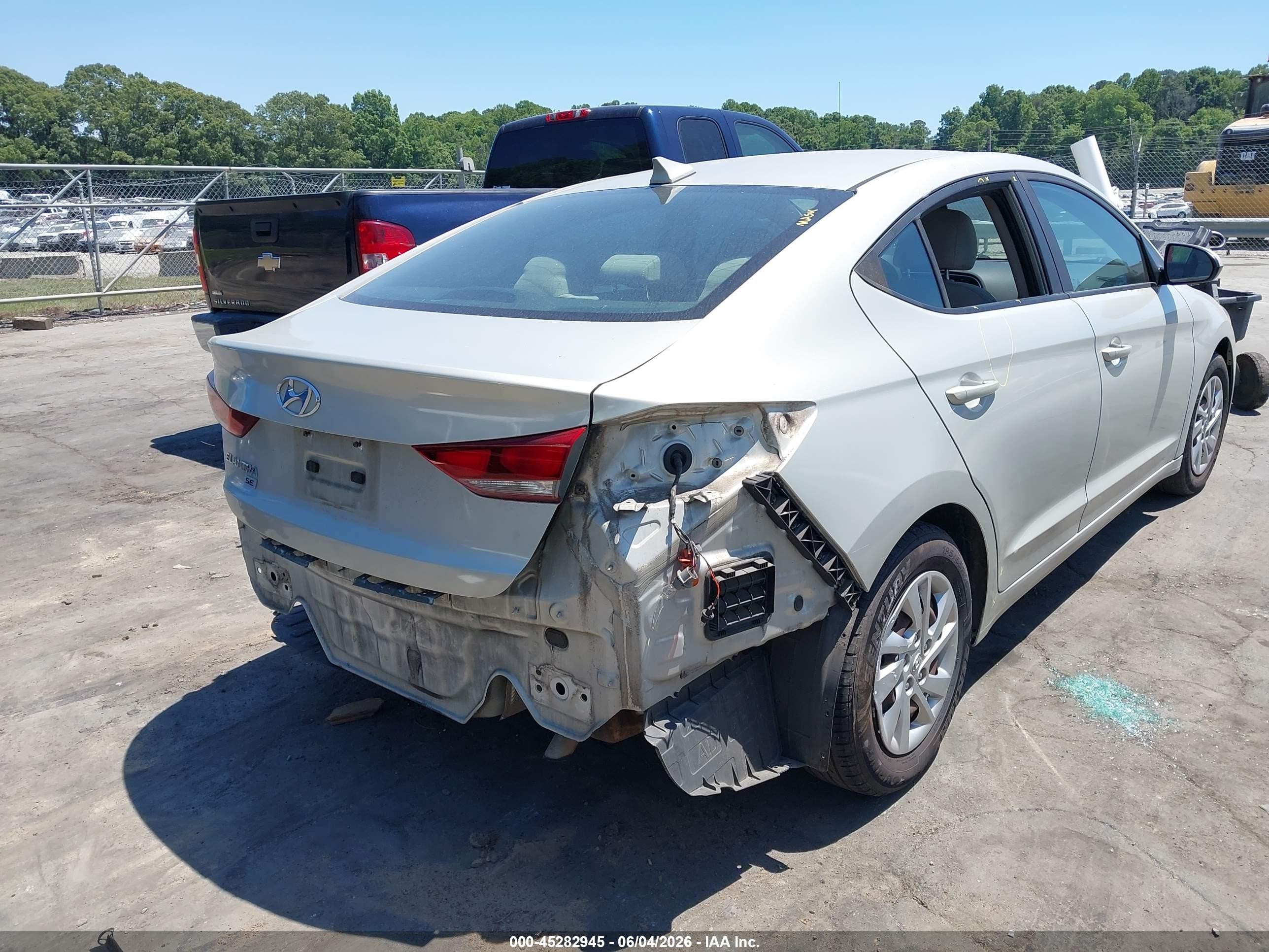 2017 Hyundai Elantra Se Золотой vin: KMHD74LF9HU330420