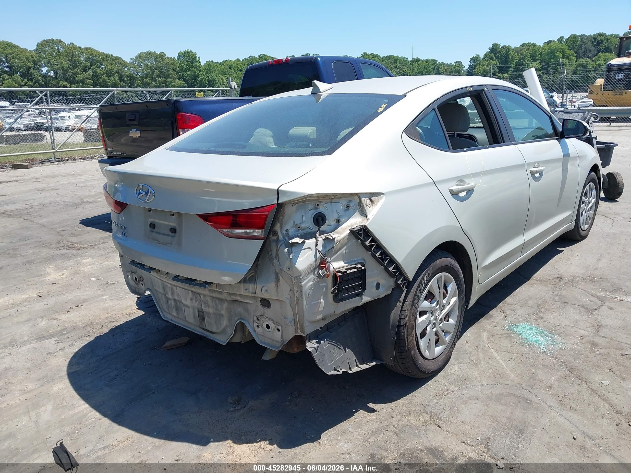 2017 Hyundai Elantra Se Золотой vin: KMHD74LF9HU330420