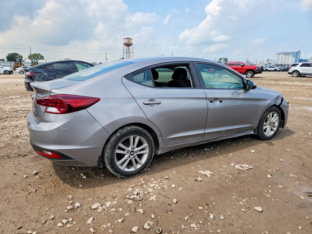 2020 Hyundai Elantra Se Серый vin: KMHD74LFXLU072692