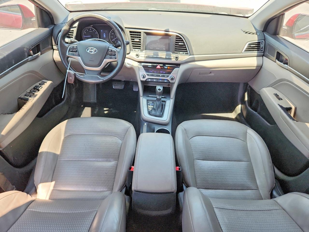 2017 Hyundai Elantra Limited Red vin: KMHD84LF0HU160770