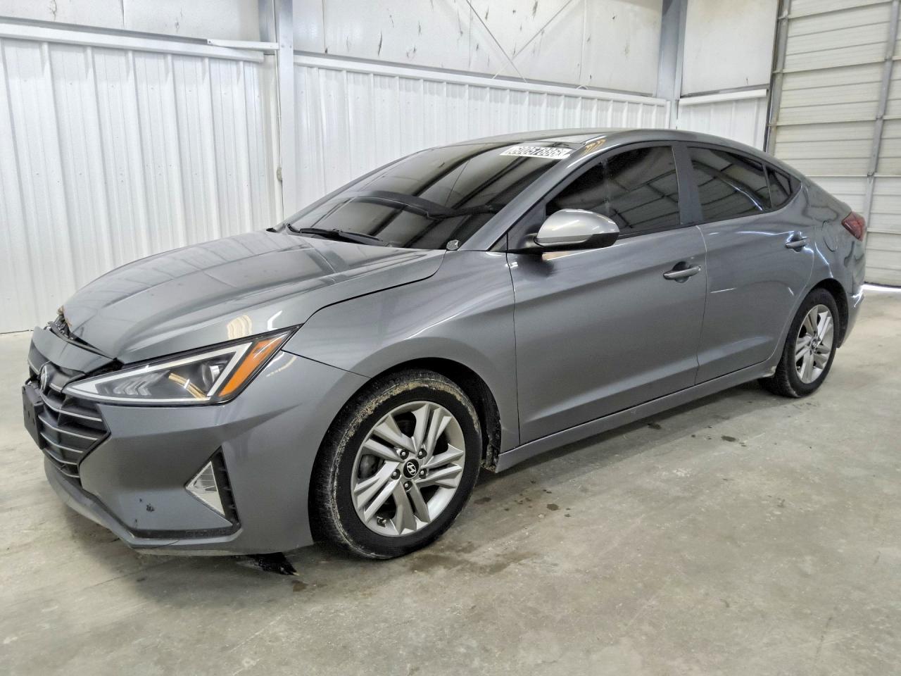 2019 Hyundai Elantra Sel Серебряный vin: KMHD84LF0KU791980