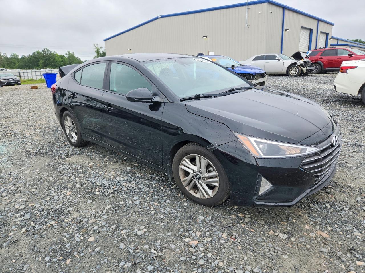 2020 Hyundai Elantra Sel Black vin: KMHD84LF0LU077686