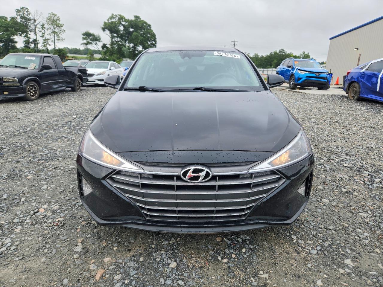 2020 Hyundai Elantra Sel Black vin: KMHD84LF0LU077686