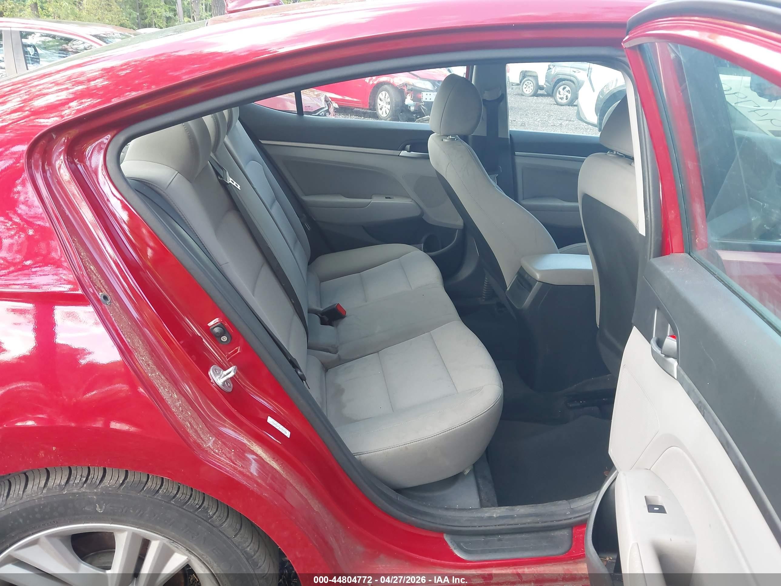 2020 Hyundai Elantra Value Edition Red vin: KMHD84LF0LU947906