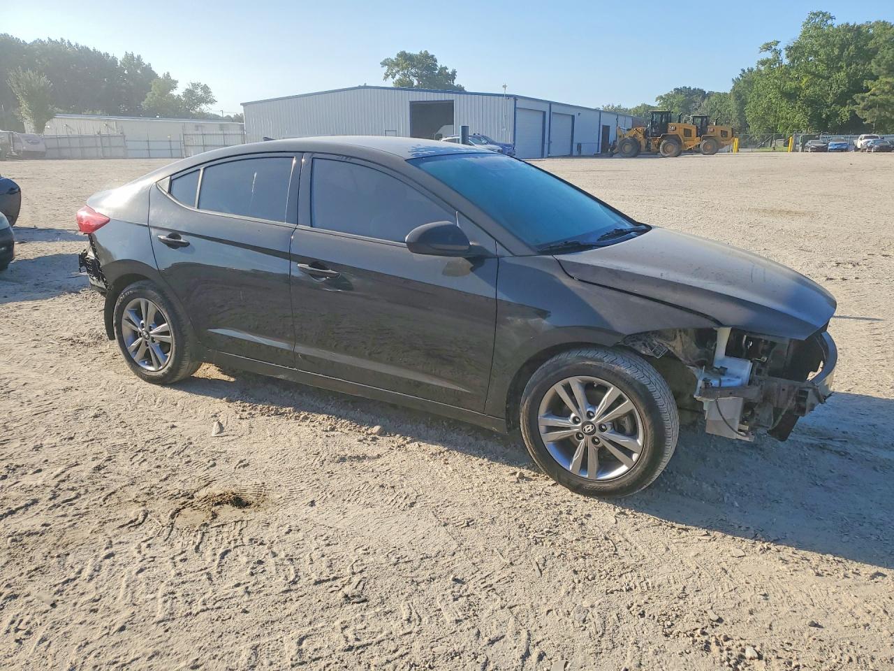 2018 Hyundai Elantra Sel Black vin: KMHD84LF1JU574209