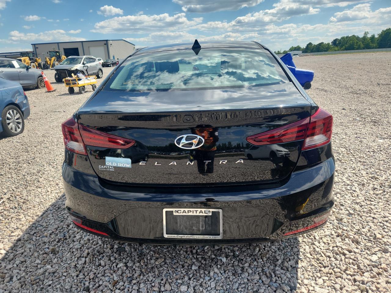 2019 Hyundai Elantra Sel Black vin: KMHD84LF1KU844332