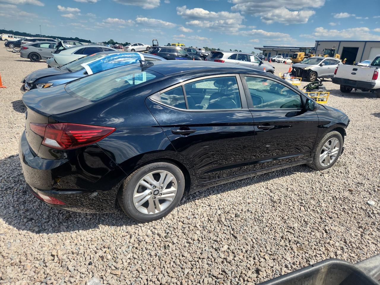 2019 Hyundai Elantra Sel Black vin: KMHD84LF1KU844332