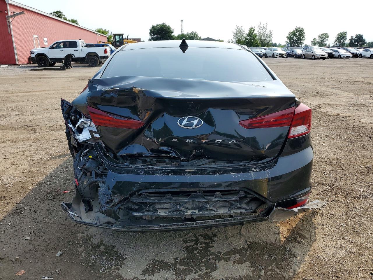 2020 Hyundai Elantra Sel Black vin: KMHD84LF1LU914297