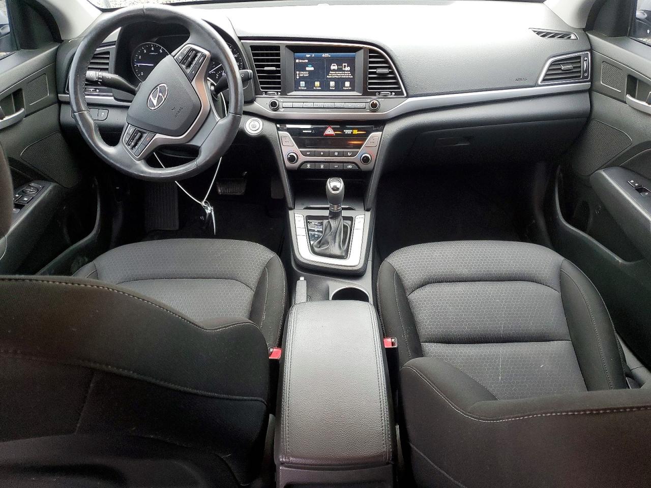 2017 Hyundai Elantra Value Edition Silver vin: KMHD84LF2HU354913