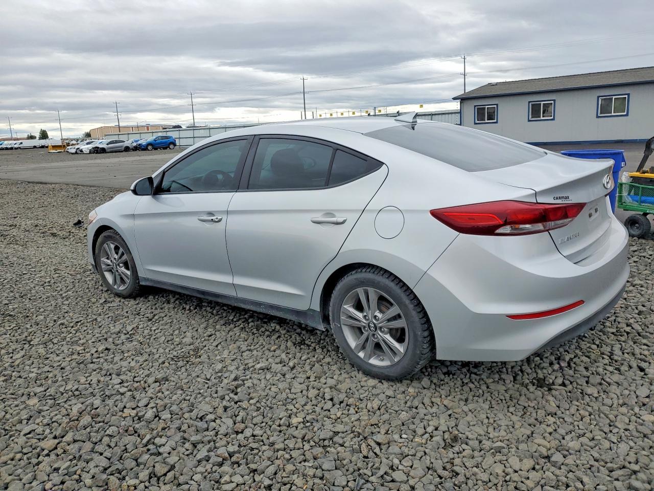2017 Hyundai Elantra Value Edition Silver vin: KMHD84LF2HU354913