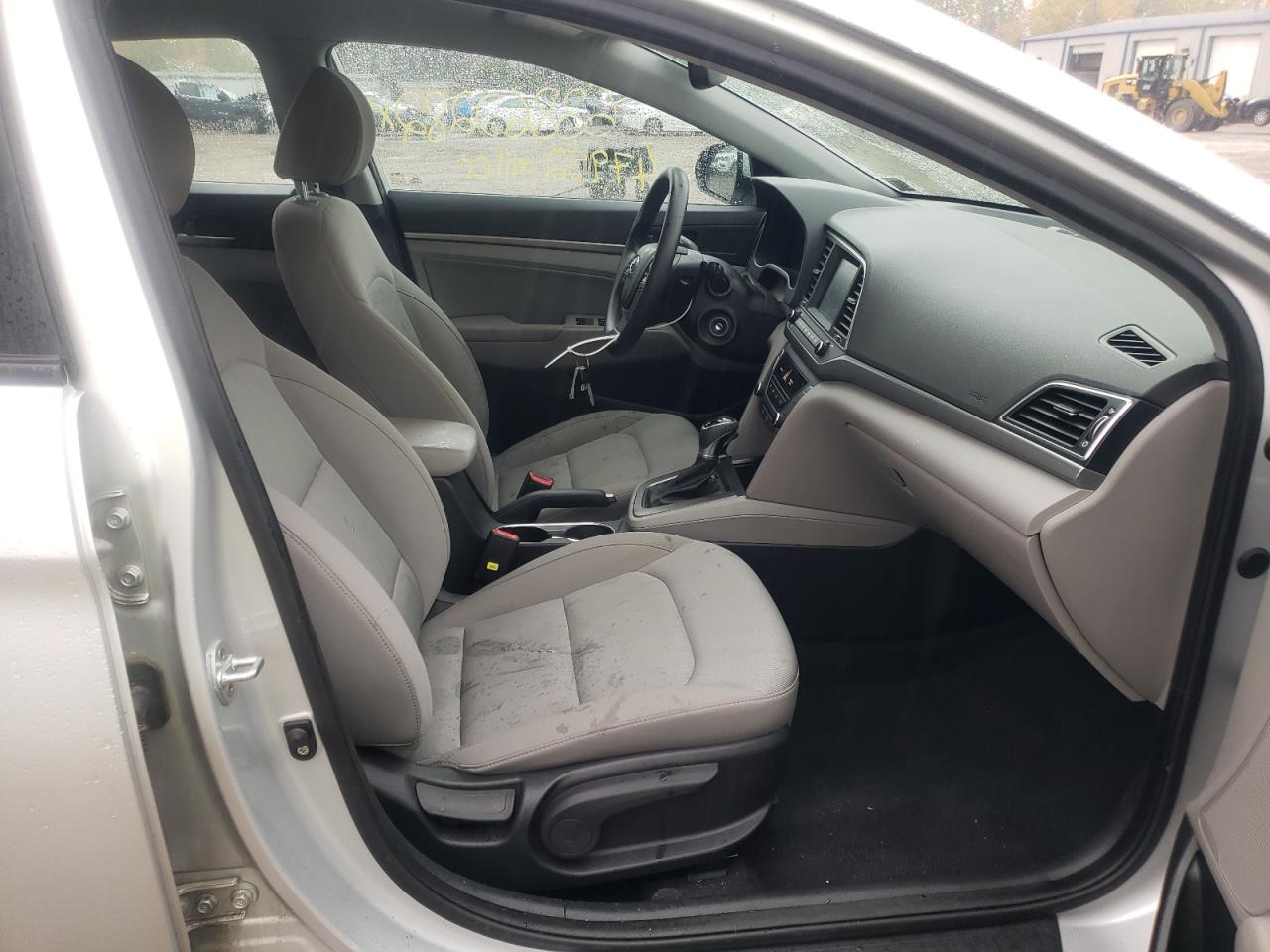 2018 Hyundai Elantra Sel Silver vin: KMHD84LF2JU533975