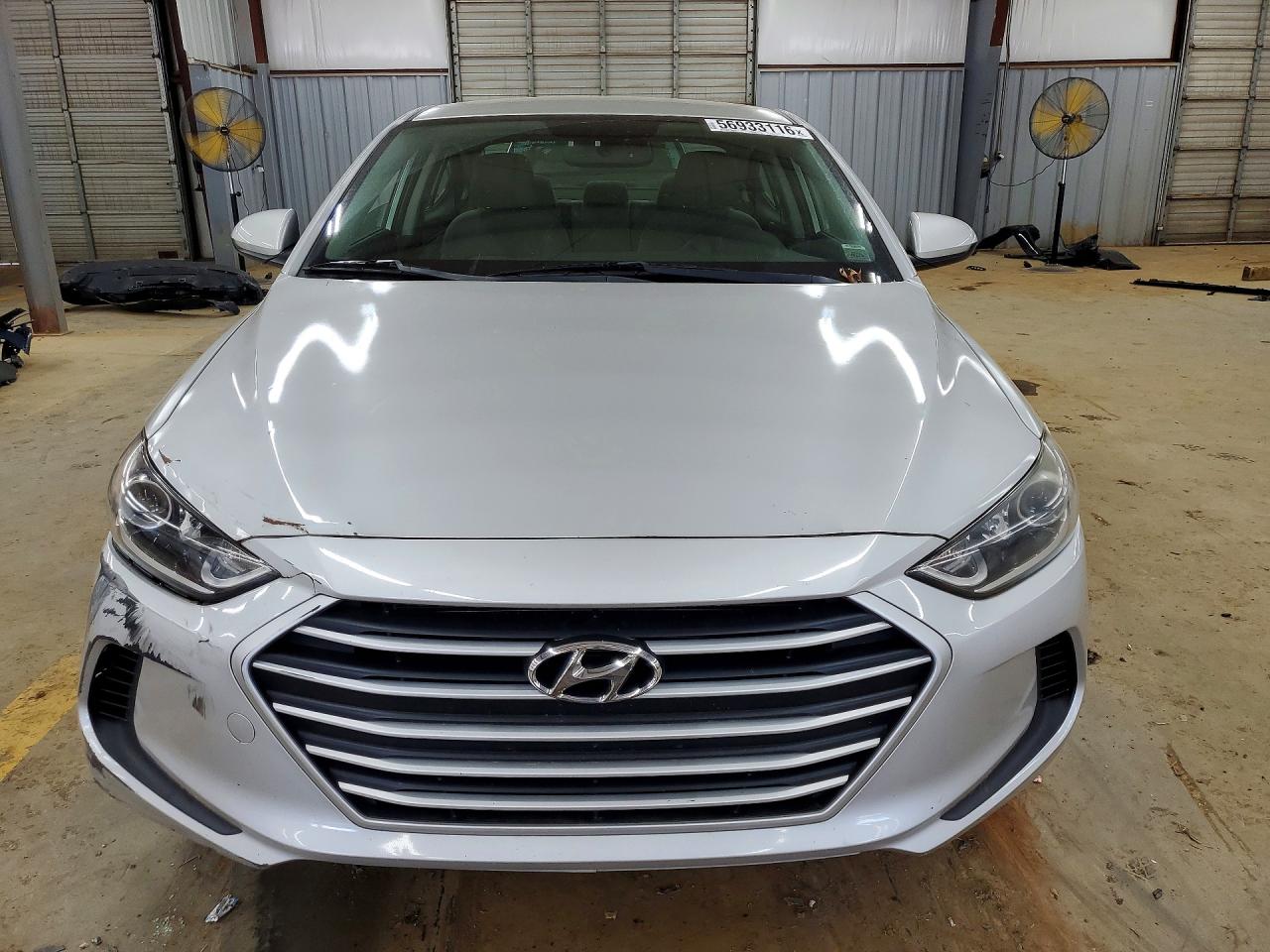 2018 Hyundai Elantra Sel Silver vin: KMHD84LF2JU533975