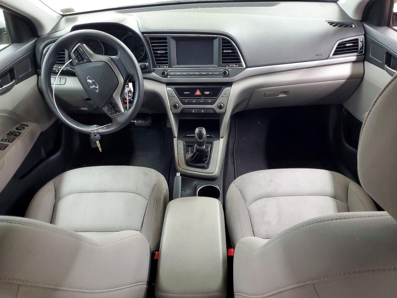 2018 Hyundai Elantra Sel Silver vin: KMHD84LF2JU533975