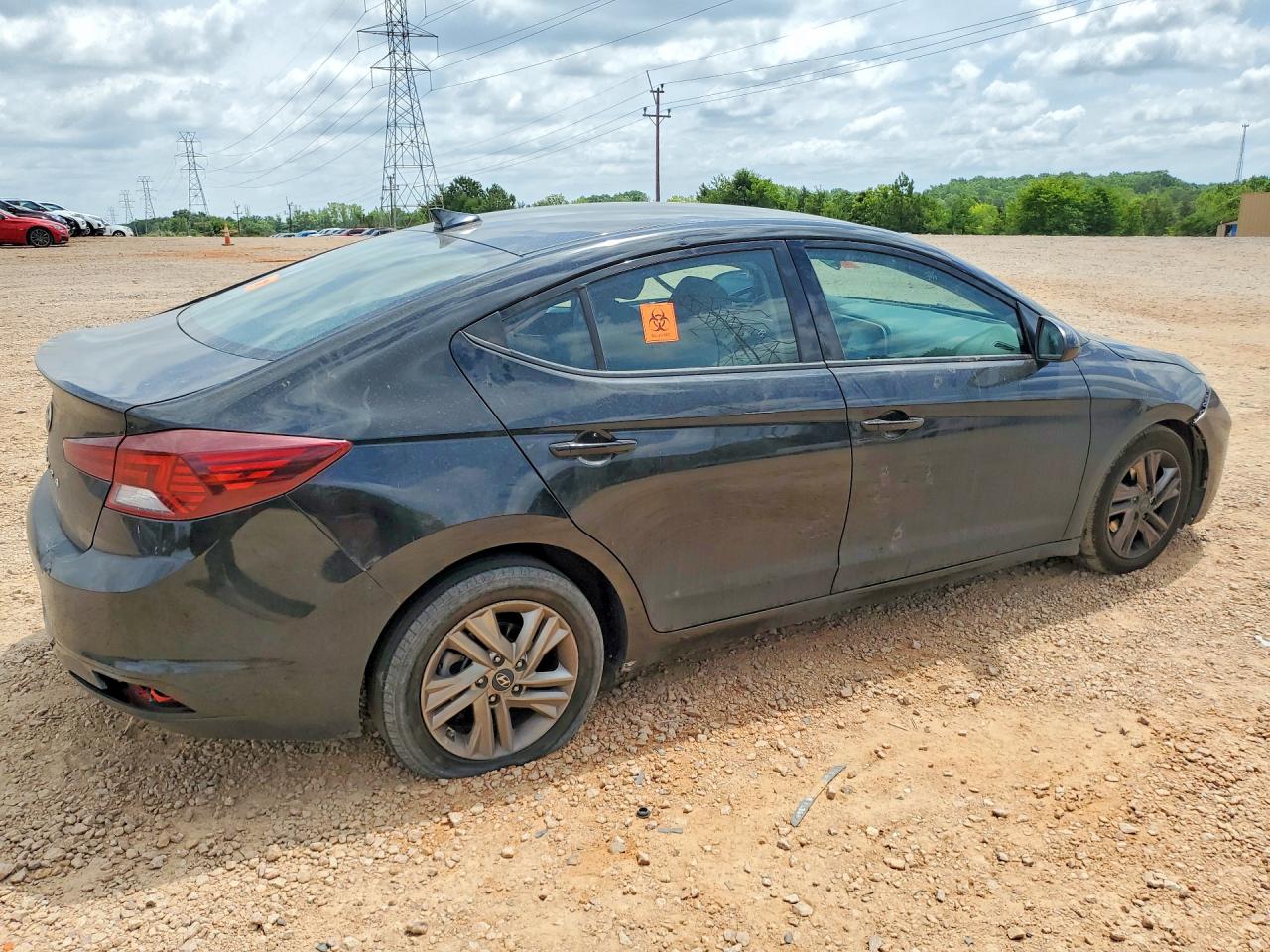 2019 Hyundai Elantra Sel Black vin: KMHD84LF2KU746426