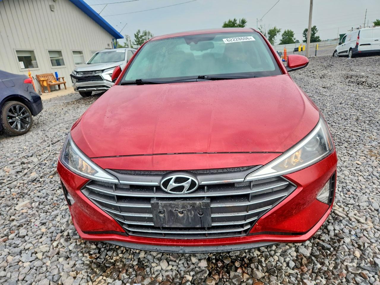 2020 Hyundai Elantra Value Edition Red vin: KMHD84LF3LU020849