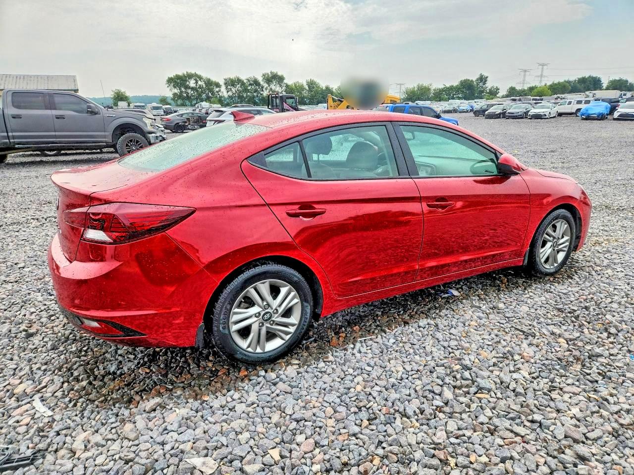 2020 Hyundai Elantra Value Edition Red vin: KMHD84LF3LU020849