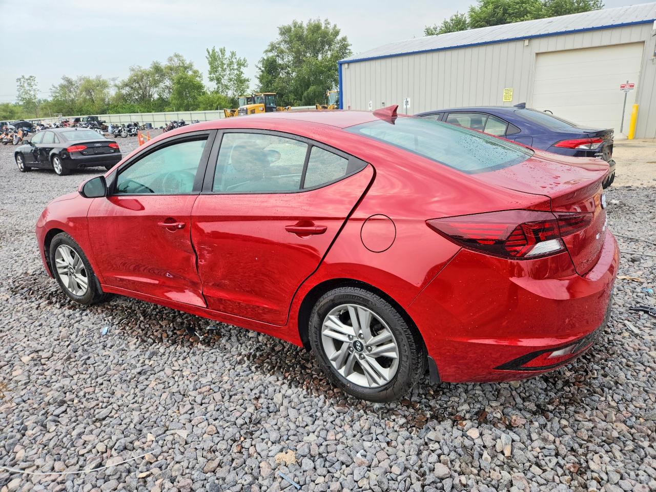 2020 Hyundai Elantra Value Edition Red vin: KMHD84LF3LU020849