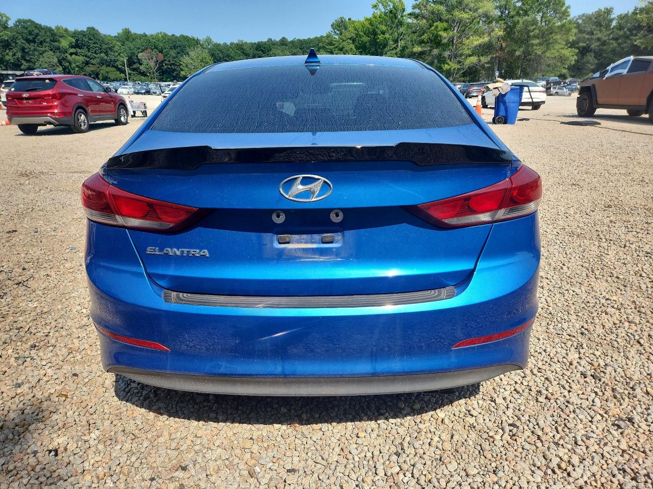 2017 Hyundai Elantra Value Edition Blue vin: KMHD84LF4HU250861