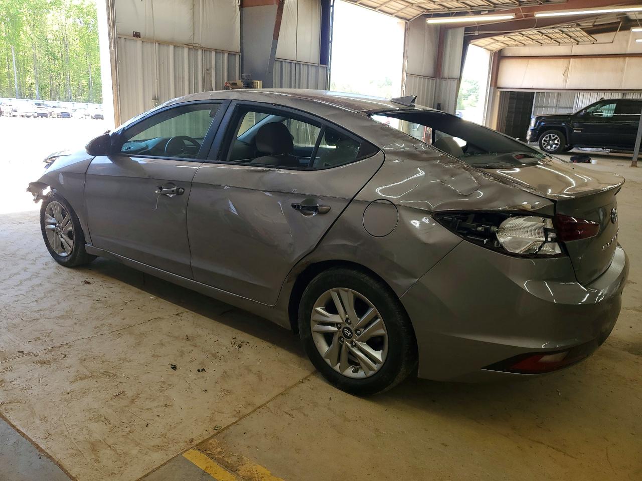 2020 Hyundai Elantra Value Edition Gray vin: KMHD84LF4LU899049