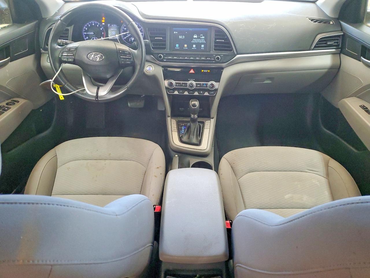 2020 Hyundai Elantra Value Edition Gray vin: KMHD84LF4LU899049