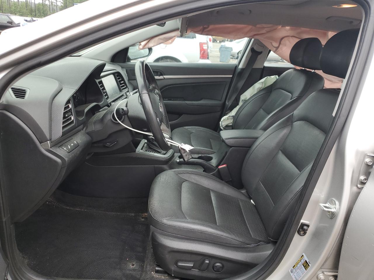 2020 Hyundai Elantra Sel Silver vin: KMHD84LF4LU998776