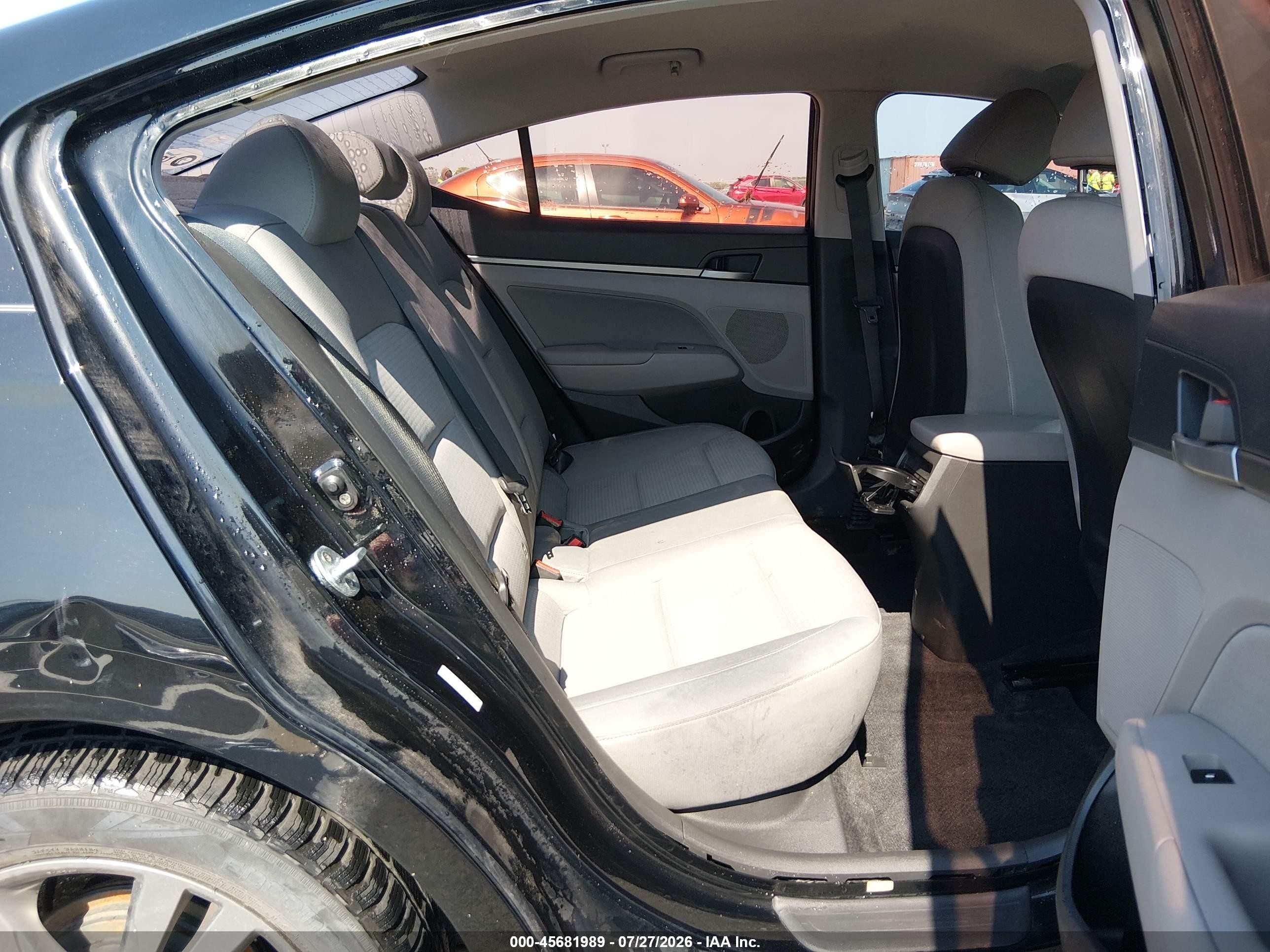 2017 Hyundai Elantra Se Black vin: KMHD84LF6HU075612