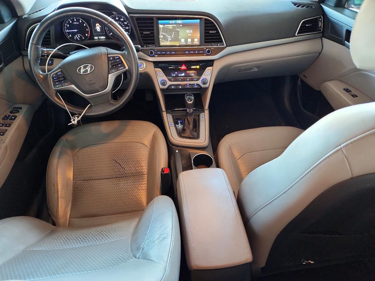 2017 Hyundai Elantra Limited Красный vin: KMHD84LF6HU284039