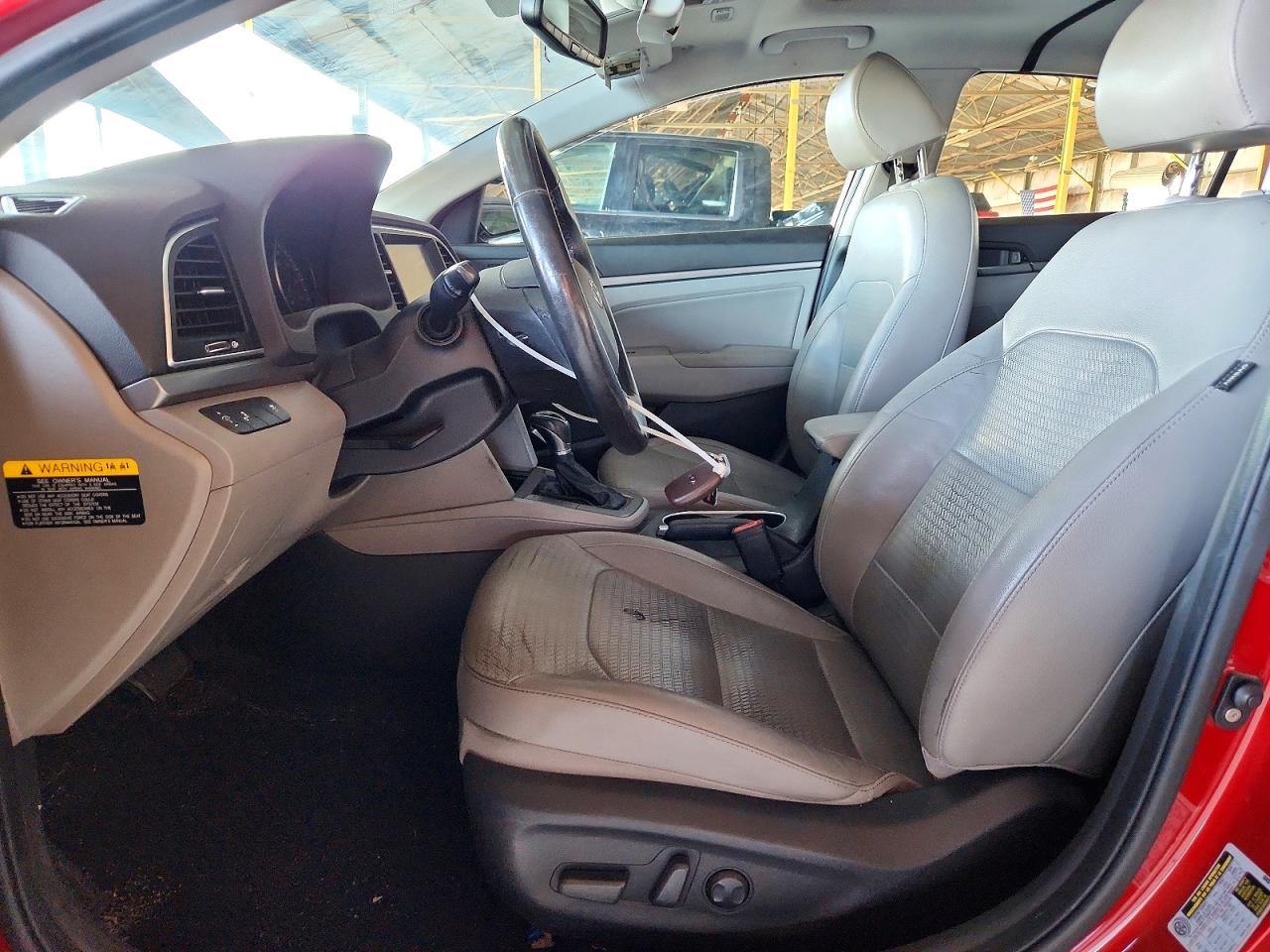 2017 Hyundai Elantra Limited Красный vin: KMHD84LF6HU284039