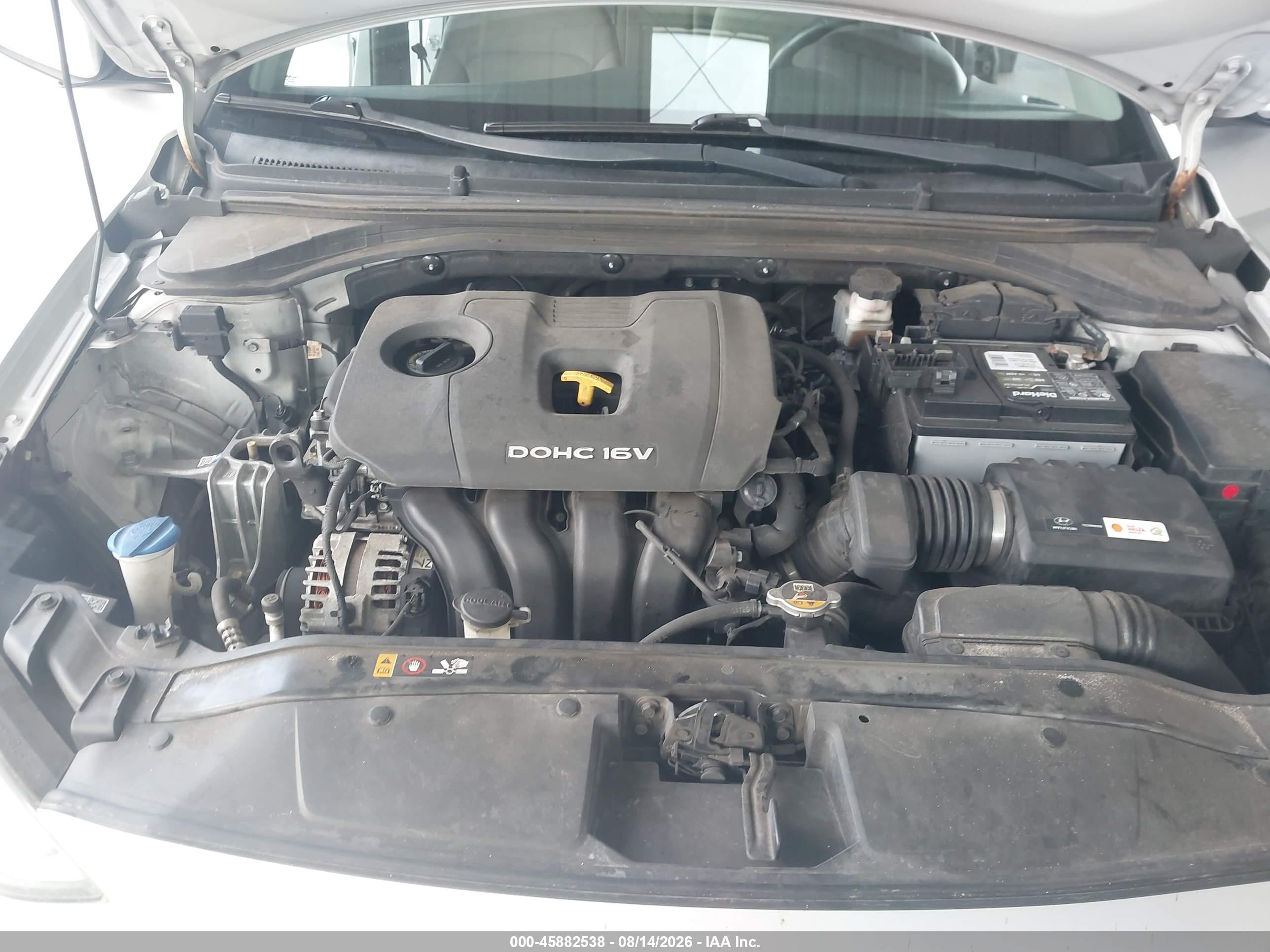 2018 Hyundai Elantra Value Edition Silver vin: KMHD84LF6JU571998