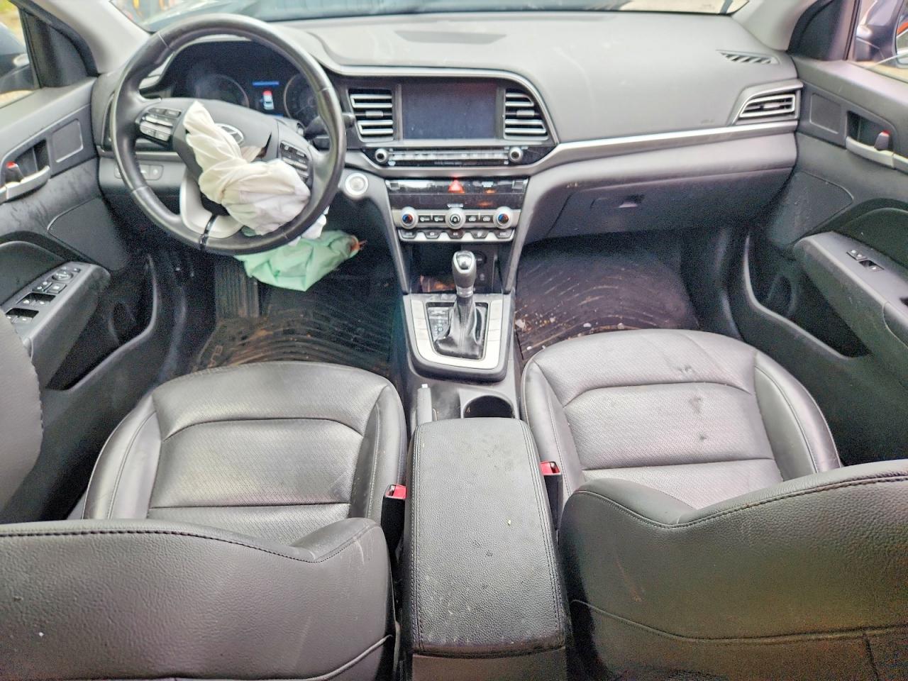 2020 Hyundai Elantra Sel Gray vin: KMHD84LF6LU001731