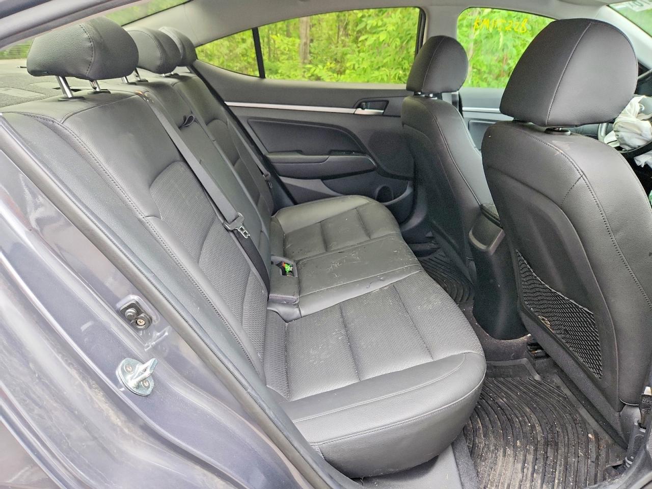2020 Hyundai Elantra Sel Gray vin: KMHD84LF6LU001731