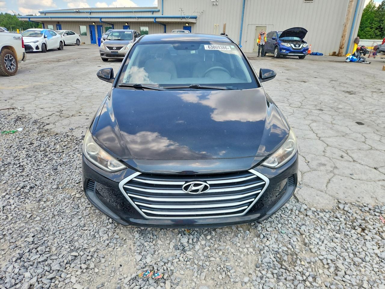 2017 Hyundai Elantra Se Black vin: KMHD84LF7HU099224