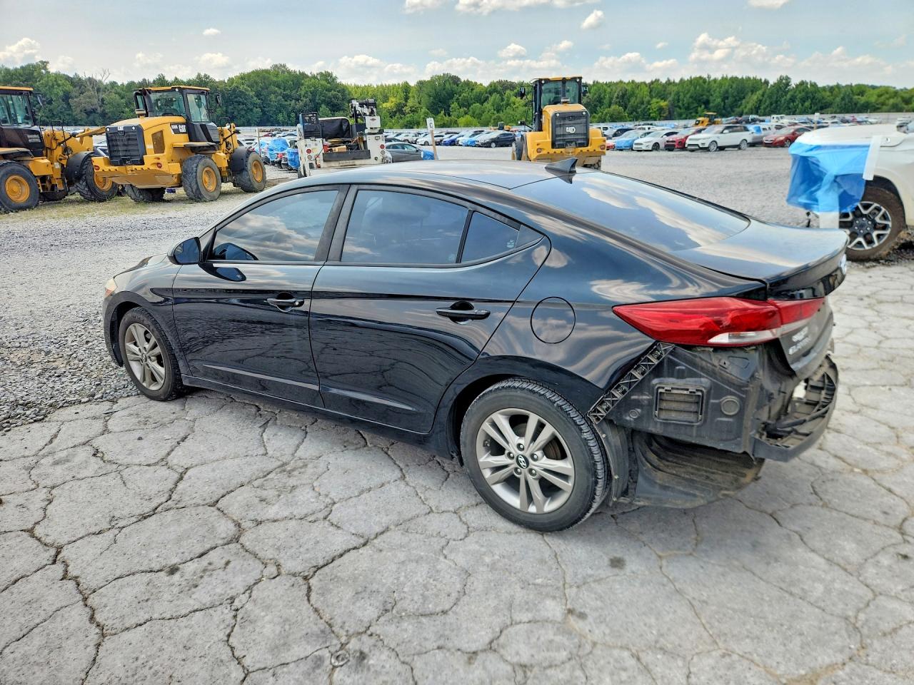 2017 Hyundai Elantra Se Black vin: KMHD84LF7HU099224