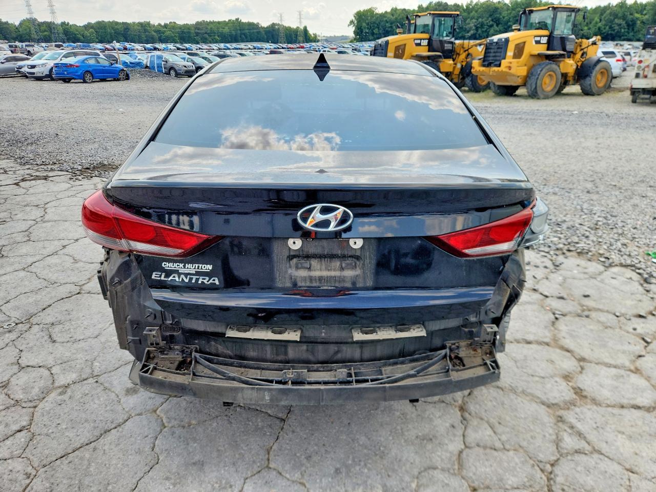 2017 Hyundai Elantra Se Black vin: KMHD84LF7HU099224