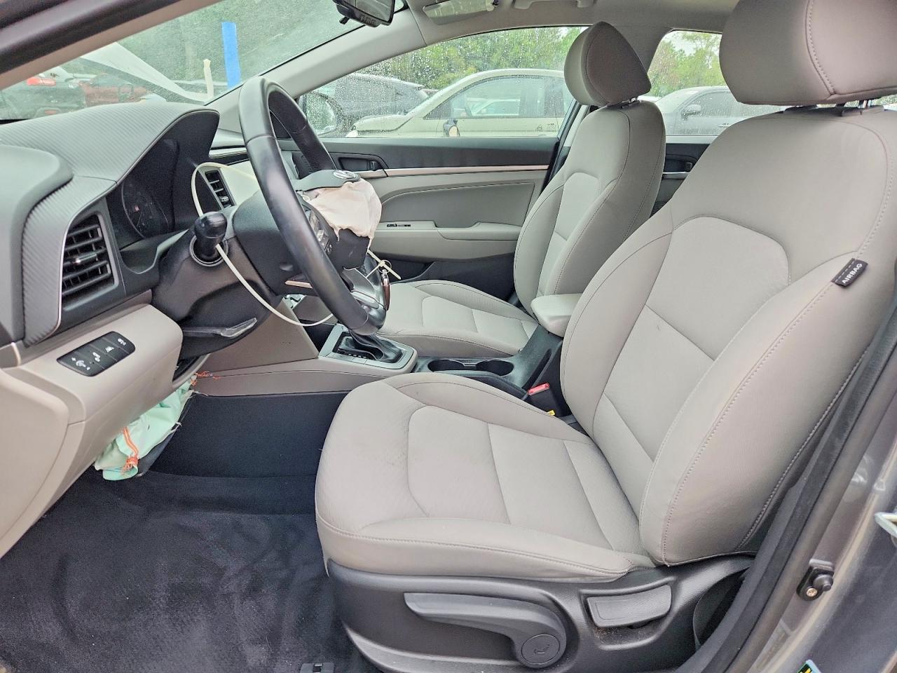 2019 Hyundai Elantra Value Edition Gray vin: KMHD84LF7KU830693