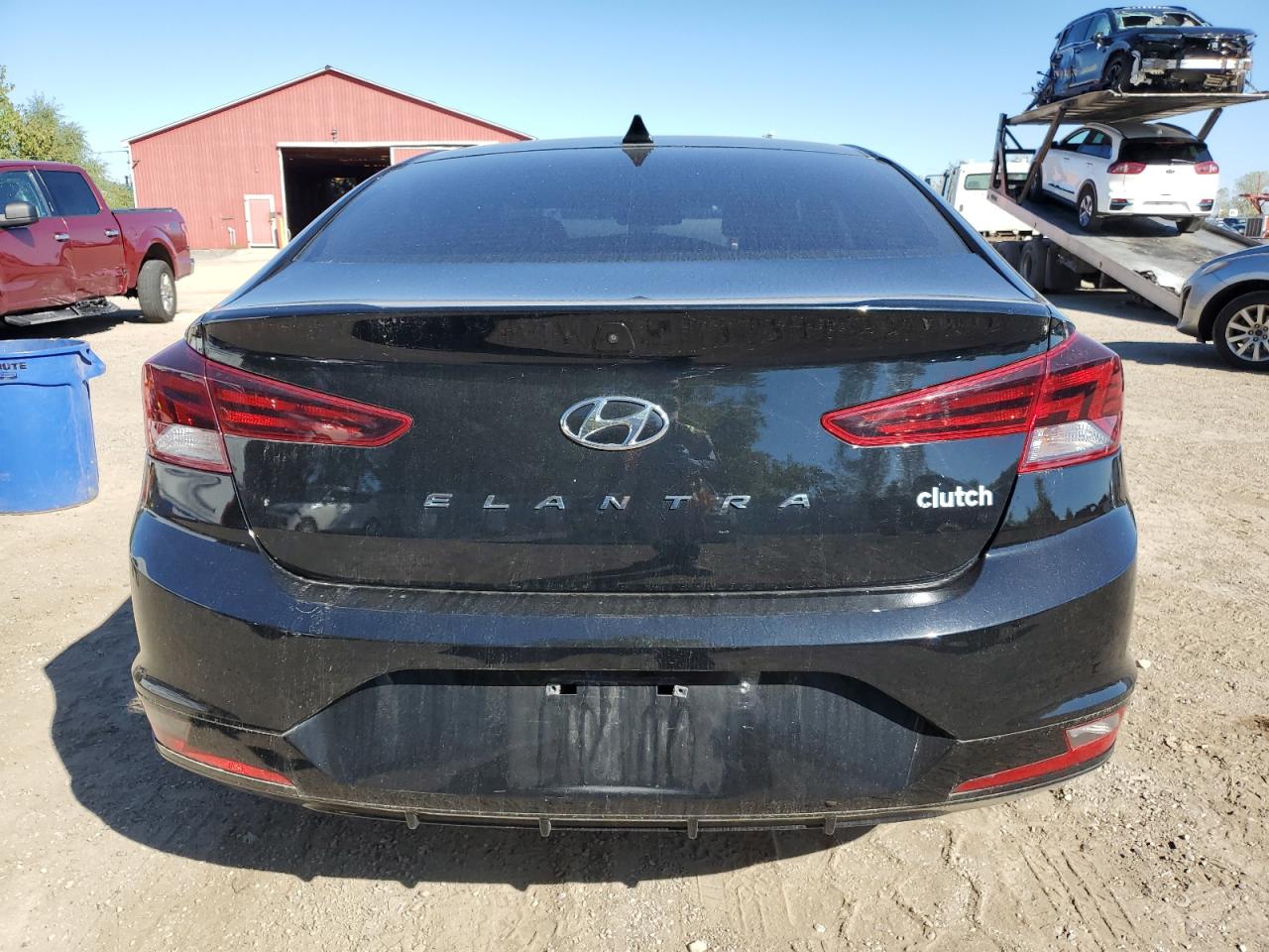 2020 Hyundai Elantra Sel Black vin: KMHD84LF7LU101563