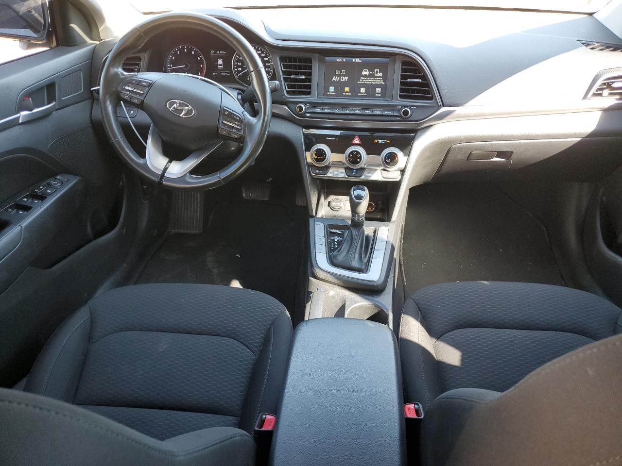 2020 Hyundai Elantra Sel Black vin: KMHD84LF7LU101563