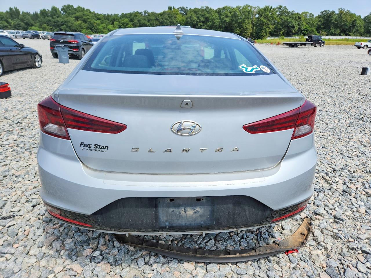 2020 Hyundai Elantra Value Edition Silver vin: KMHD84LF7LU107783