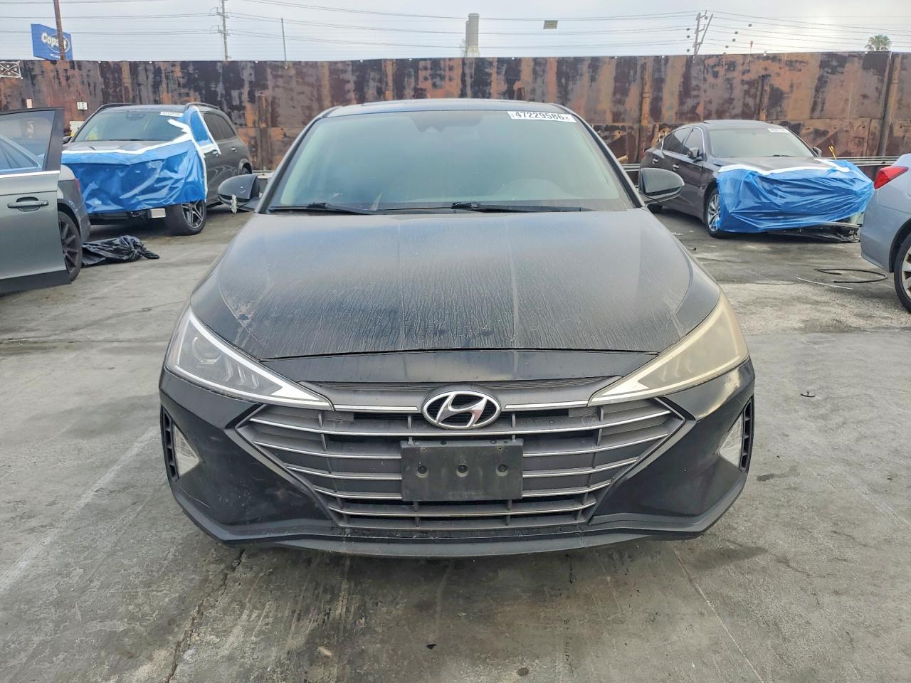 2020 Hyundai Elantra Value Edition Black vin: KMHD84LF7LU930990