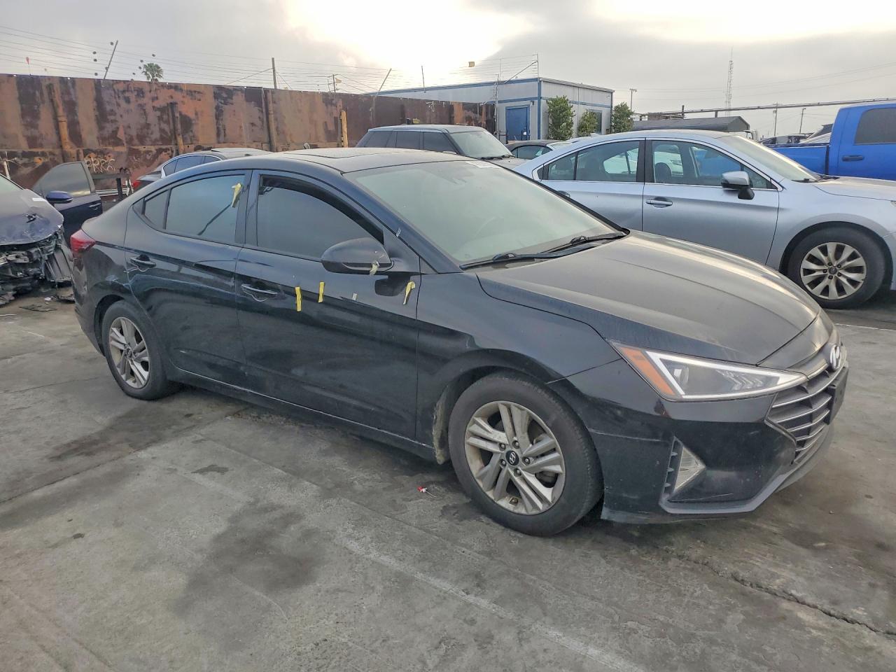 2020 Hyundai Elantra Value Edition Black vin: KMHD84LF7LU930990