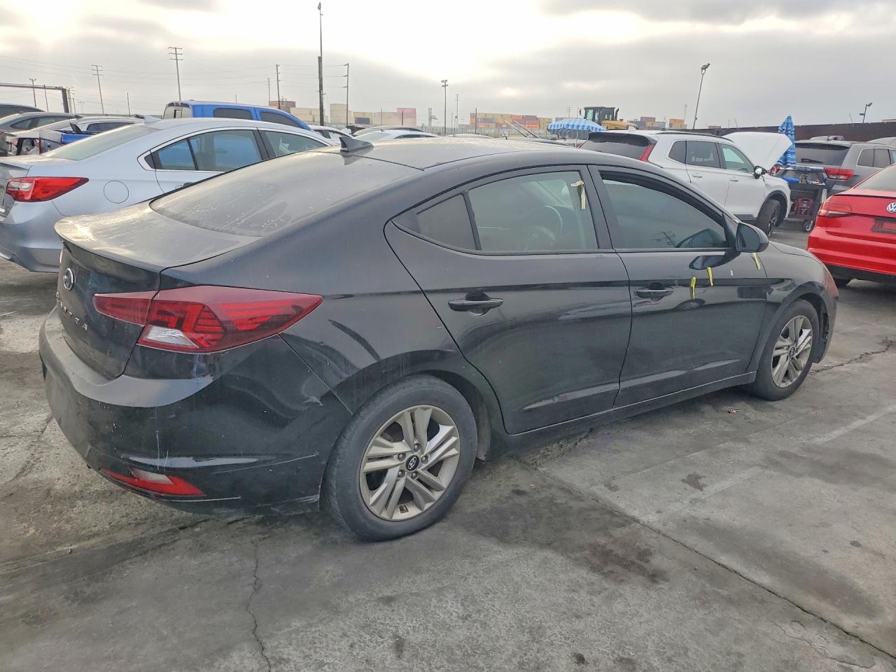 2020 Hyundai Elantra Value Edition Black vin: KMHD84LF7LU930990