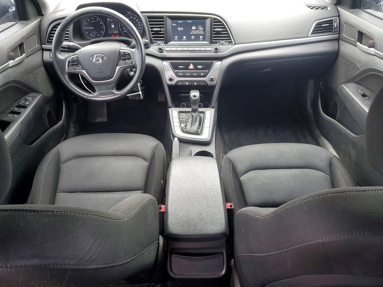 2017 Hyundai Elantra Se Черный vin: KMHD84LF8HU323617
