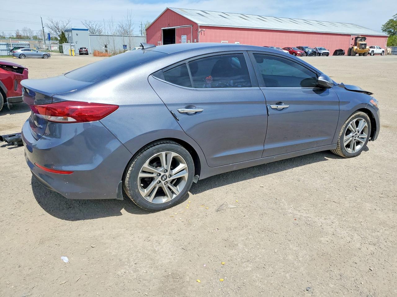 2018 Hyundai Elantra Sel Blue vin: KMHD84LF8JU684626