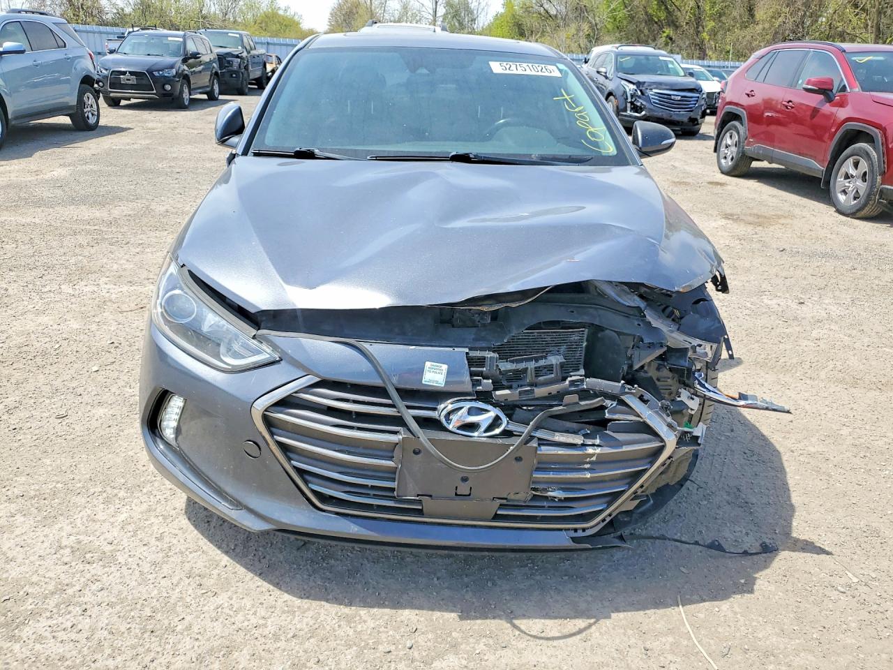 2018 Hyundai Elantra Sel Blue vin: KMHD84LF8JU684626