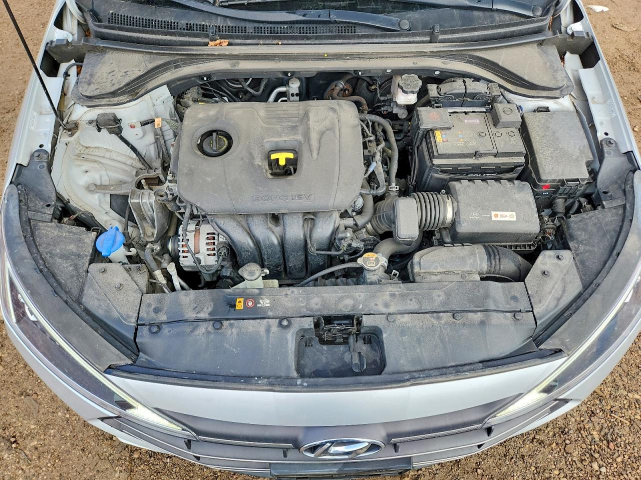 2019 Hyundai Elantra Limited Silver vin: KMHD84LF9KU838651