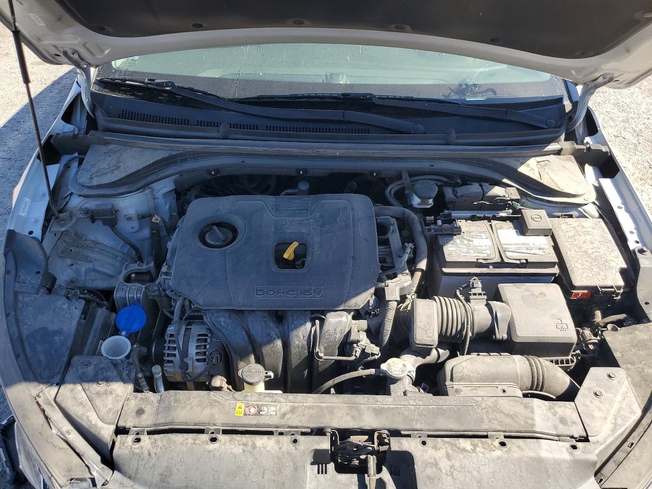 2020 Hyundai Elantra Sel Silver vin: KMHD84LF9LU067223