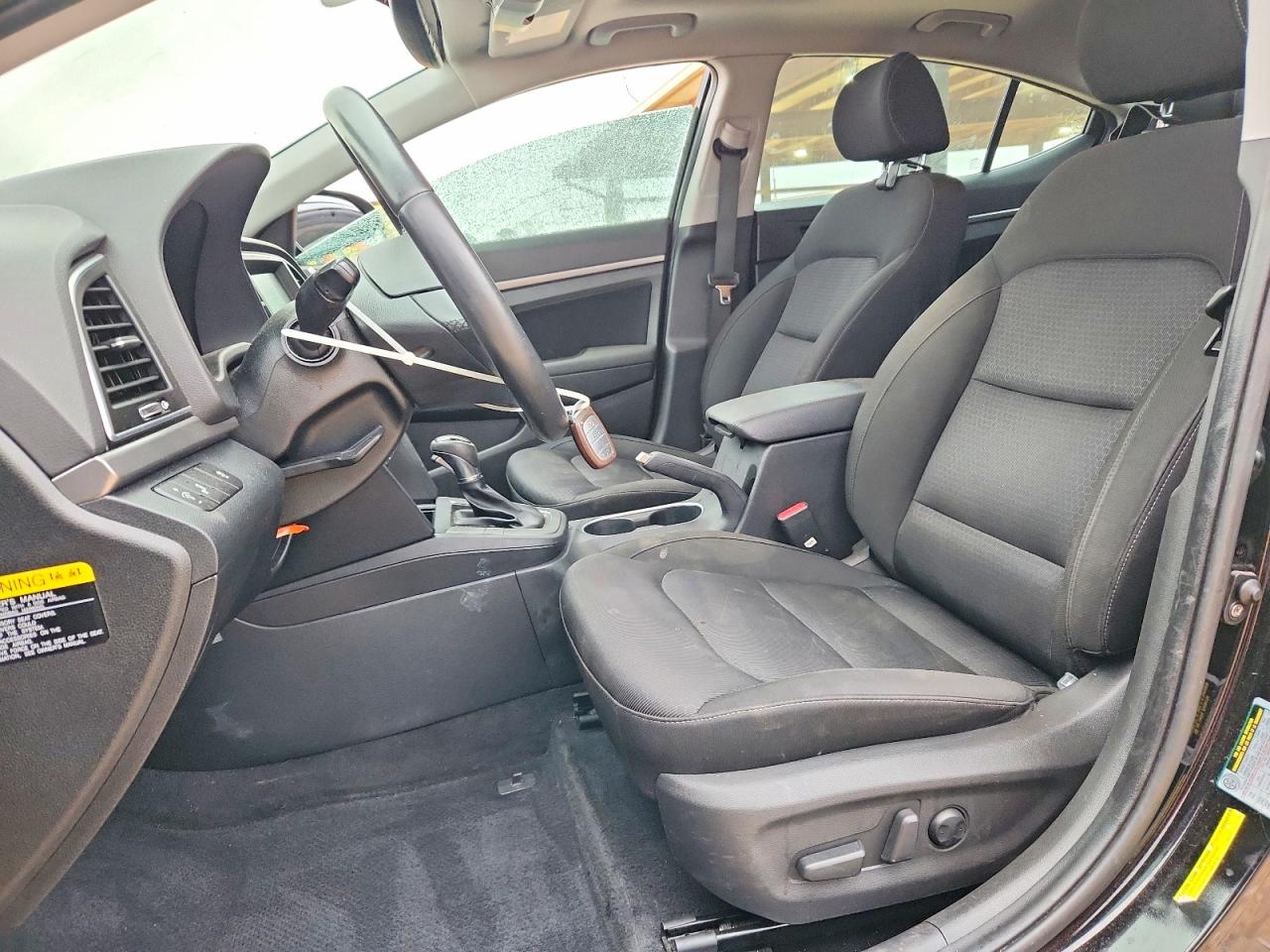 2017 Hyundai Elantra Value Edition Black vin: KMHD84LFXHU240674