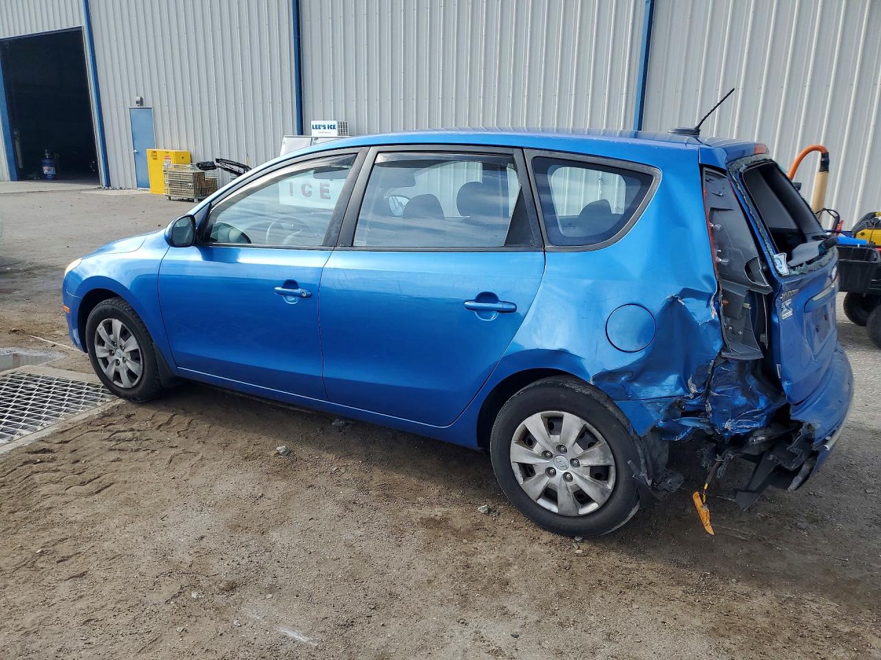 2011 Hyundai Elantra Touring Gls Blue vin: KMHDB8AE0BU087393