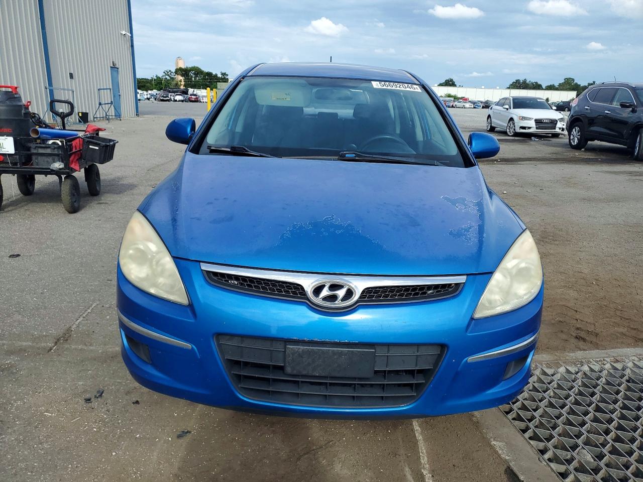 2011 Hyundai Elantra Touring Gls Blue vin: KMHDB8AE0BU087393